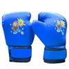 Luvas de Boxe para Adultos e Crianças Disponíveis em Várias Cores, PU Resistente ao Desgaste, Luvas de Boxe Espessadas para Treinamento de Artes Marciais e Sanda, Atacado