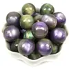 Cuentas de Ojo de Gato Iridiscentes de 16 mm Hechas a Mano con Cuentas de Resina para Pintura al Óleo Cuentas Sueltas Cuentas para Pulseras Accesorios de Joyería DIY Venta al por Mayor