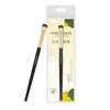 Pincel de Sombra de Ojos Sandyipin Mini Pincel de Maquillaje Portátil Individual Corazón de Niña Palo Plano para Sombras Herramienta de Belleza