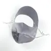 Mascarilla Estéreo de Seda de Morera Four Seasons para el Hogar, Anti-humo de Cocina, Anti-luz Azul, Resistente al Viento, al Polvo, Protector Solar y de Sol, 3D