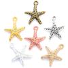 Especial Transfronteiriço para Acessórios de Joalheria de Liga Estrela do Mar Pingente Simples DIY Pulseira Colar Pingente D7148