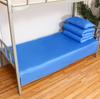 Conjunto de Três Peças no Atacado de Capas de Edredom e Lençóis de Algodão Puro para Cama de Solteiro para Dormitórios Estudantis, Unidades Escolares e Fronhas de Três Peças em Estoque