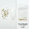 Decoraciones Mini Clavos Remache para Uñas, Versátiles Formas 3D Ovaladas, Triangulares y Romboidales, Populares Accesorios Metálicos de Aleación para Uñas DIY