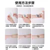 Las Pegatinas de Tatuaje Herbales de Mariposa son Impermeables y a Prueba de Sudor, de Larga Duración, Simétricas y Hermosas, Pegatinas de Tatuaje Simuladas, Ramillete, Clavícula, Pecho Frontal y Espalda