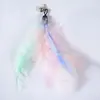 Cabeça de Reposição Varinha Teaser para Gato Sino Pena Brinquedo de Autoentretenimento para Gato Acessórios Varinha Teaser para Gato Brinquedos para Gato Suprimentos para Animais de Estimação Atacado