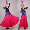 Novo Xinjiang Uygur Dance Performance Traje Feminino Minoria Palco Performance Decoração Abertura Dança Grande Vestido