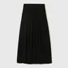 Falda midi plisada drapeada para mujer, nuevo estilo de verano, de cintura alta, corte A, estiliza, casual, versátil, falda larga, disponible en varios colores