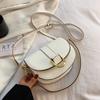 All-Match ins Small Bag 2021 Novo Estilo Bag Feminino Bolsa Crossbody Textura Retro Shoulder Underarm Saddle Bag