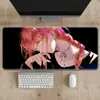 Mouse Pad Anime Chainsaw Man, Tapete de Mesa Extra Grande para Estudo e Uso no Escritório, Borda Reforçada com Trava, Antiderrapante, Mouse Pad de Computador de Alta Qualidade