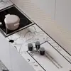 Tapete de couro customizado para fogão, tapete absorvente e espessado para bancada de cozinha, tapete de bancada fácil de limpar e resistente a arranhões, direto do fabricante