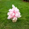 Decoración navideña regalo 30cm45cm60cm escritorio flocado rosa árbol pequeño decoración de ventana árbol de Navidad