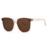 Gafas de Sol para Mujer Nueva Moda Gafas Gm para Mujer Anti-UV Conducción Gafas Populares Look Adelgazante para Rostro Grande Tendencia