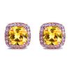 Pendientes de moda transfronterizos de estilo coreano con hebilla de diamante y circonita para mujer, elegantes pendientes de moda con entrega al por mayor en vivo.