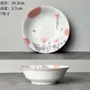 Hogar 2026 Modelo Nuevo Vajilla Cuenco de Cerámica Cuenco de Color Bajo Esmalte Cuenco para Sopa Cuenco Cónico Estilo Japonés Tazón Grande para Sopa Cuenco para Frutas