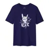 [Personalização Profissional] Camiseta Masculina de Manga Curta 100% Algodão Longo de Xinjiang Contagem 50 Impressa com Máquina de Impressão Direta da Marca Brother Importada