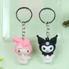 2025 Novo Pingente de Chaveiro para Bolsa Sanrio Cachorro Pudim Pingente para Mochila Escolar Boneca Pequenos Acessórios Femininos Delicados