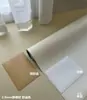 Tapete de Piso de Plástico PVC Branco Puro para Exposições, Vinil de Piso Cinza Creme para Jardim de Infância, Material em Rolo com Superfície Fosca 2.0