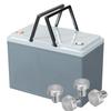 Promoção quente caixa de bateria portátil de fosfato de ferro e lítio 12V100A case de fonte de alimentação externa case de bateria de caminhão caixa de armazenamento de energia à prova d'água