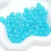 Cuentas de Grieta de Hielo, Cuentas de Vidrio de Flor Rota, Cuentas Sueltas de Vidrio, Pulseras de Amistad Hechas a Mano para DIY, Cuentas Redondas, Accesorios de Cuentas Sueltas