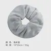 Scrunchie de Toalha para Secar Cabelo Extra Grande, Elástico de Cabelo de Pelúcia Fortemente Absorvente, Suave nos Cabelos, Dupla Utilização para Lavar o Rosto e Secar o Cabelo