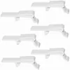 Accesorios de cortina de placa blanca juego de 6 piezas juego de persianas venecianas clip de POM