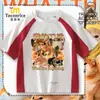 Camiseta de Manga Corta para Niños y Niñas Estilo Divertido Nuevo Verano 2026 Celebridad de Internet Mi Perro Escudo Cuchillo Tops 7