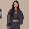 Nova Jaqueta Esportiva de Lã Polar Solta para Outono e Inverno para Mulheres, Moletom de Lã Espessado, Blusa Quente de Lã Polar