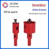 M42 abridor de furo bimetálico conjunto para carpintaria placa de gesso folha de ferro de plástico PVC downlight broca abridor de furo de teto