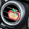 Perfume para Coche Apple Difusor de Aroma para Ventilación de Coche Creativo Decoración Interior de Coche Acrílica Suministros Fragancia para Coche