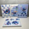 Cuaderno de espiral de bronceado con puntadas de comercio exterior Zhen transfronterizo Lindo cuaderno de puntadas de bebé con estrellas A5 para llevar en este lote