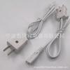 Cable de alimentación americano, Varios tipos de enchufe de cable, Cable de alimentación para pistola de pegamento caliente, Enchufe de ensamblaje de dos pines estándar nacional