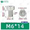 Tornillos Hexagonales Cabeza de Copa Gb7984 Acero Inoxidable 304 Cilíndricos Cabeza Delgada Hexagonales Máquina Tornillos Pernos M2-M12