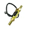 Sensor de Flujo de Agua Hall 5-24V G1/4" Completo de 2 Vías Control de Agua Integrado Rs485 Purificador de Agua Café