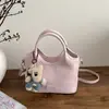Bolsa Balde Portátil Estilo Novo 2026 para Trabalho e Deslocamento Bolsa de Ombro Casual Fashion Bolsa Transversal Feminina