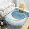 Tapete de Sala de Estar Atacado Transfronteiriço Área Grande Totalmente Coberto Sofá Mesa de Centro Manta Doméstica Veludo Cristal para Chão Lavável Manta Almofadas para os Pés