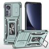 Adequado para Redmi 15C Capa de Celular com Suporte de Janela Deslizante Multifuncional Capa Protetora Anti-Queda Armor para Xiaomi 15t Pro