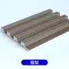 Placa de grade de fibra de madeira de bambu parede de fundo de plástico PVC côncava convexa placa Grande Muralha madeira maciça onda teto de madeira semicircular