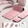 Tapete de Yoga Dobrável TPE Portátil Antiderrapante Tapete para Fitness em Casa Pode Dormir Tapete Espessado Silencioso Quarto de Estudante