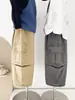 Valle del Viento 2026 Otoño Nuevo Estilo Japonés Único Pantalones Cargo de Retazos para Niños Pantalones Rectos de Pierna Ancha Elegantes para Niños
