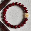 [Nuevo] Pulsera de Bodhi Rojo Jinse de un Círculo Boutique Alta Densidad Alto Aceite Pulsera de Placa para Hombres y Mujeres Juguete para Jugar Venta al por Mayor