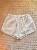 Novas calças de pijama casuais simples de cor sólida para o verão para mulheres, calças de caminhada estilo coreano plus size, shorts confortáveis e amigáveis à pele para casa