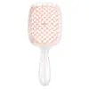 Peine Popular Transfronterizo de Malla Hueca tipo Panal Peine para Peinar el Cabello Niñas Hogar Portátil Peine Anti-Nudos