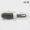 Peine de pelo con tubo de aluminio y cerámica, peine de aire, peine de pelo esponjoso, peine para pelo rizado, peine para peinar el cabello liso, peine cilíndrico