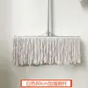 Ventas Directas de Fábrica Trapeador Doméstico Limpieza en Un Solo Paso Trapeador Antiguo Tela de Trapeador Hilo de Algodón Ordinario Tamaño Grande Propiedad Cabeza Ancha Trapeador de Piso Trapeado de Piso