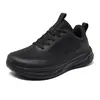 Zapatos Negros para Hombre de Exterior Zapatos de Senderismo y Montañismo para Hombre Ligeros Suela Gruesa Amortiguadores Antideslizantes Resistentes al Desgaste Zapatos Deportivos para Viajes al Aire Libre