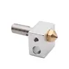 Accesorios Mk10 Boquilla de Fundición Rápida Bloque de Calentamiento de Aluminio Kit de Impresora 3D Piezas de Extrusor Roscadas M7 Metal