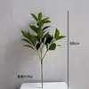 Hojas de Limón Simuladas, Hojas de Naranja, Hojas de Laurel de Osmanthus, Hojas de Árbol de Té, Hojas Táctiles, Árboles para Paisajismo de Plantas, Decoración del Hogar