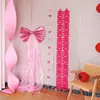 Decoración de Moño Rojo Terciopelo Extra Grande para Montaje de Boda, Pared de Fondo y Guía de Pasillo, Moño de Mariposa Roja para Boda, Moño Rojo Brillante