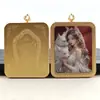 Pingente Thangka Dourado Pintado à Mão Doze Signos Oito Santos Padroeiros Souvenirs Cênicos Venda por Atacado Acessórios Céu Negro Grande Cartão