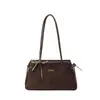 Bolso de ante de gran capacidad para debajo del brazo para mujer, nueva colección otoño/invierno 2026, bolso de hombro retro de moda, acabado mate, adecuado para el trabajo